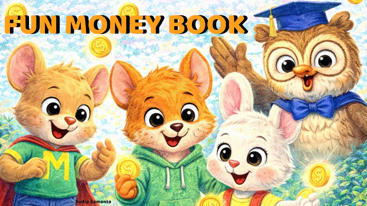 Fun Money Book for Kids Ages 4–7 | Financial Literacy Activity Workbook for Children