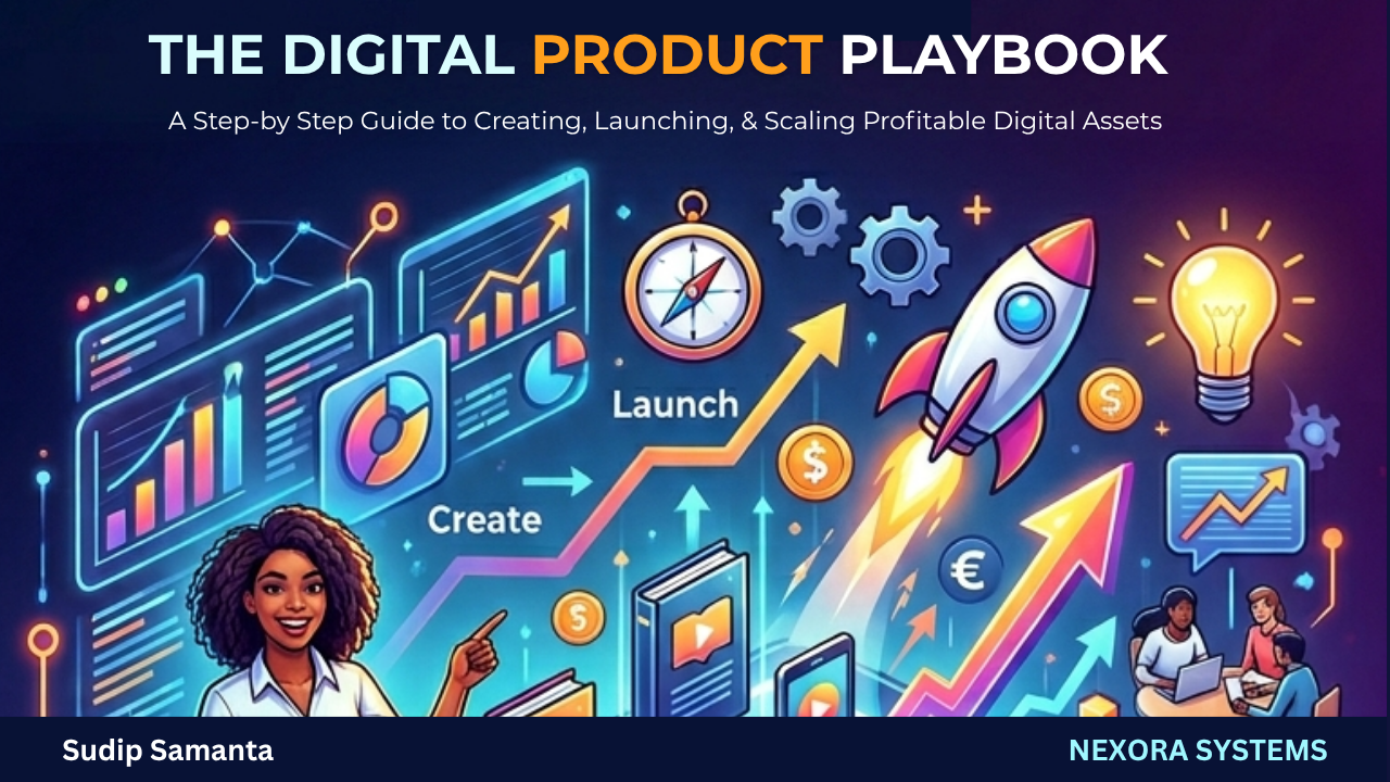 The Digital Product Playbook — Step-by-Step Guide to Creating & Selling Profitable Digital Products Online | Passive Income Ebook