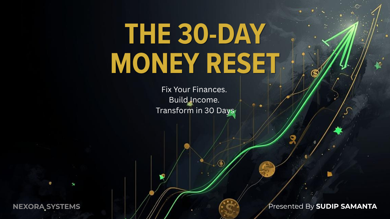 The 30-Day Money Reset System | Fix Your Finances & Build Income in 30 Days